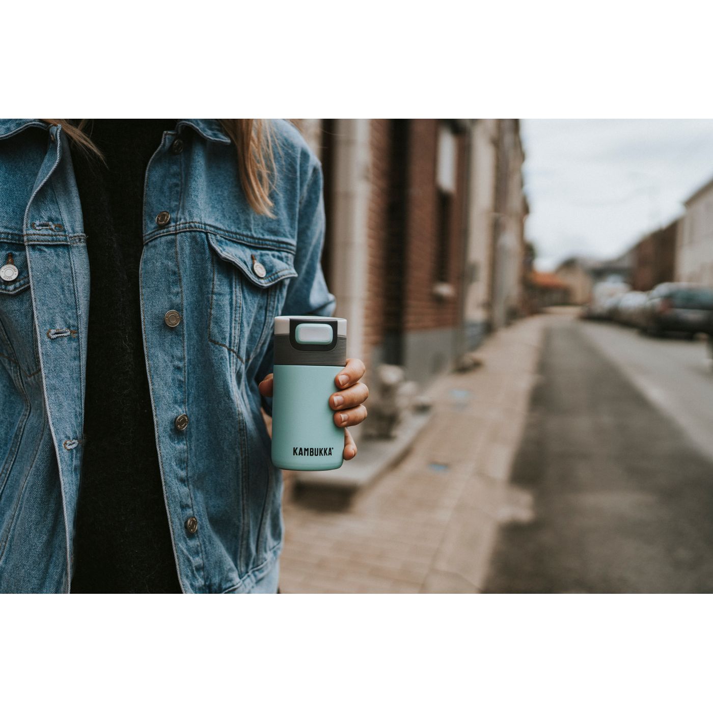 Travel mug isotherme 300 ml bleu clair